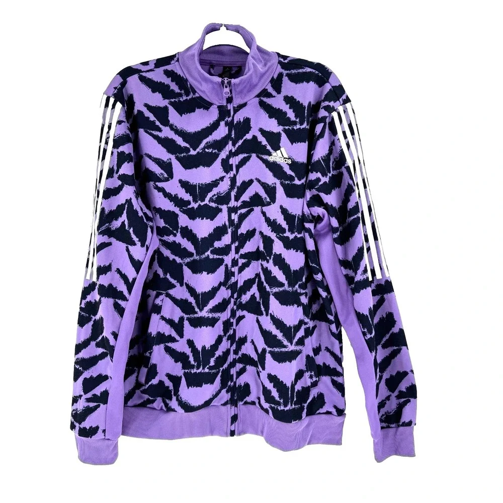 Adidas Tiro Suit Up Track Suit Women's Large Violet Fusion Activewear Athleisure - Picture 7 of 14